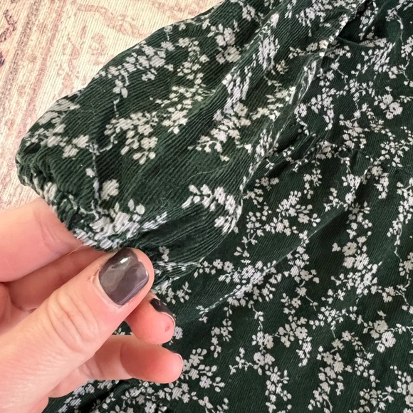 GAP Girls Green Corduroy Dress - Picture 4 of 4